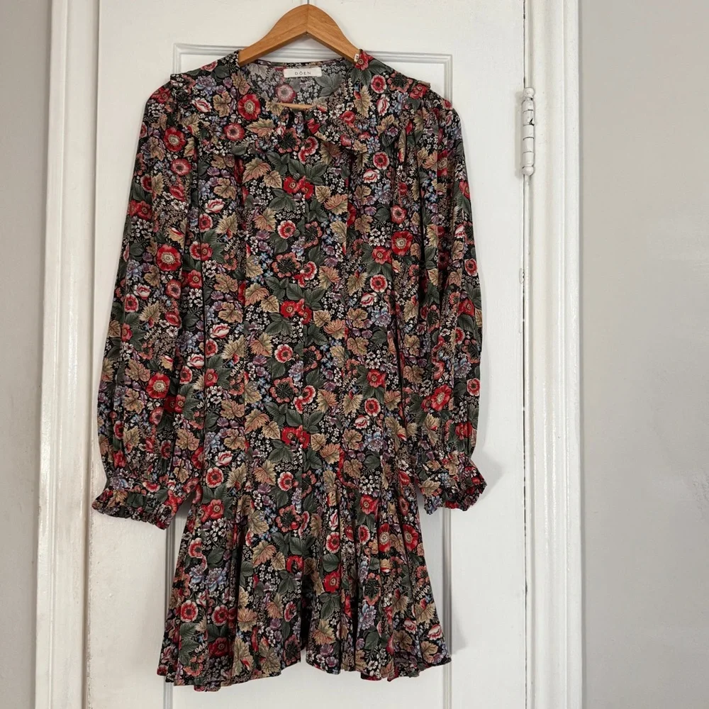 Doen Camden Dress Wildberry Thicket XS - Picture 7 of 11